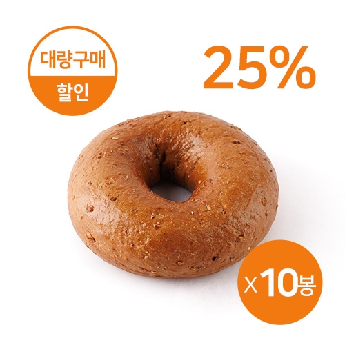 [식사빵대전] New곡물베이글 (5입×10봉)